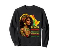 Black History Pride Everyday Afro Woman African Heritage Sweatshirt