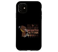Black History T Shirts Black History Month Shirt 24/7/365 Case for iPhone 11