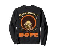 Black History Unapologetically Afro African American Women Sweatshirt