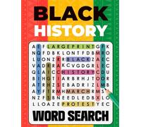 Black History Word Search: +1000 Black History Themed Word Searches, Gifts for African American History Buffs | Large Print