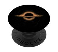 Black Hole Accretion Disk Minimal Astrophysics PopSockets Adhesive PopGrip