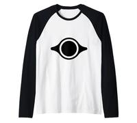 Black Hole Astro Physics Raglan Baseball Tee