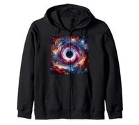 Black Hole Astro Physics Zip Hoodie