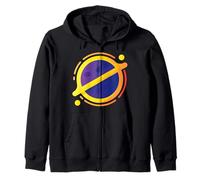 Black Hole Astro Physics Zip Hoodie