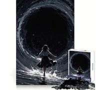 Black Hole Ballerina Puzzles for Adults 1000 Puzzles Focus Ability Stress Free Fun Interlock Well Perfect Xmas (38x52cm)