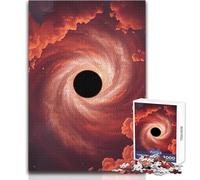 Black Hole in Space 1000 Piece Jigsaw Puzzles for Teenagers Educational Mental Focus Game Heartwarming Special Present Idea Size 38x26cm