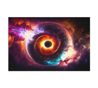 Black Hole Jigsaw Puzzles for Adults 1000 Pieces Puzzle Brain Teaser And Children Premium Quality Wooden (75×50cm)