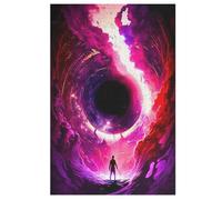 Black Hole Jigsaw Puzzles for Adults 1000 Pieces Puzzle Brain Teaser And Children Premium Quality Wooden 78×53cm