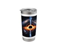 Black Hole Space Energy Beam Accretion Disk Concept Stainless Steel Insulated Tumbler