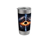 Black Hole Space Energy Beam Accretion Disk Concept Stainless Steel Insulated Tumbler