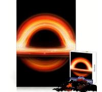 Black Hole Space Teenager Jigsaw Puzzles 1000 Pieces Focus Training Calm Distraction Tight Join Ideal Present (38x26cm)