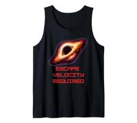 Black Holes Escape Velocity T-Shirt Fun Space Physics Tank Top