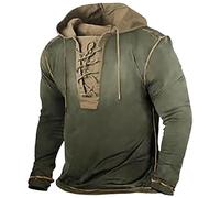 Black Hoodies Men West Hoodie Jumpers 21St Birthday Gifts for His Sauna Men's Fall Long Sleeve Lace Up Hoodie Hooded Sweatshirt Top Outdoor Sweatshirt Shirt Warehouse Clearance Bargains Sale
