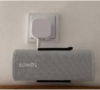 Black Horizontal Wall Mount for Sonos Roam Bracket Holder Mount Stand UK