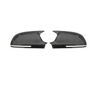Black Horn Add On Side Rear View Mirror Cap Cover Compatible for Audi A4 S4 A5 S5 B8 8K A6 S6 4F C6 A8 S8 D3, Q3 SQ3 2012-2015, A3 8P