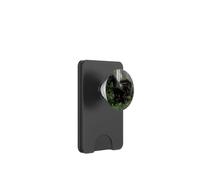 Black Horse And Carriage Abandoned Ruin Gothic Fantasy PopSockets PopWallet for MagSafe