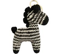 (Black) Horse Charm - Purse Charm For Handbags - Decorative Fashionable Pony Pendant, Crochet Backpack Decoration, Jewelry Collection, Outdoor Gear