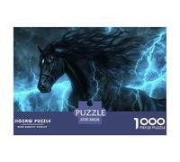 Black Horse Lightning Thick Cardboard Pieces Excellent for Training Memory, Concentration And Logical Thought Process 38x26cm/1000pcs