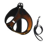 Black Horses Red Glowing Clouds Compact Pet Suspender Vest-The Perfect Small Pet For A Comfortable Walk
