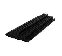 Black Hot Melt Glue Sticks, VARACL Hot Glue Gun Sticks for Handmade Craft DIY Home Office Project Craftwork Fix & Repairs, 20 PCS, Diameter 7 mm, Length 20cm