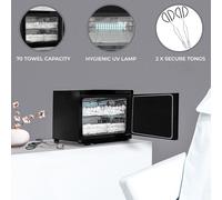 MonsterShop Black Hot Towel Warmer