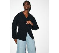 Black Hotfix Embellished Structured Blazer 12