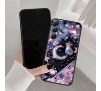 (black, Huawei Mate 20 Lite) Butterfly Stars Case For iPhone Samsung A55 S24 FE S25 M35 A06 Xiaomi Redmi Note 13 Pro 14C Huawei Honor 200 Shockproof Anti-Scratch Matte Phone Cover