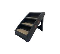(Black) HugglePets Plastic Pet Stairs / Steps