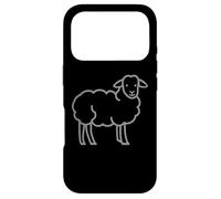 Black humor funny sheep lover graphic rebel misfit reject Case for iPhone 17 Pro