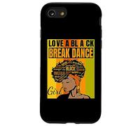 Black Independence Day - Love a Black Break Dance Girl Case for iPhone SE (2020) / 7/8