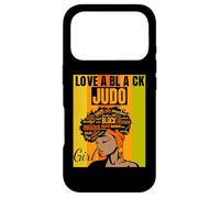 Black Independence Day - Love a Black Judo Girl Case for iPhone 17 Pro