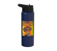 Black Independence Day - Love a Black Orchestra Girl Stainless Steel Insulated Water Bottle