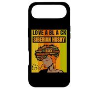 Black Independence Day - Siberian Husky Girl Case for iPhone Air