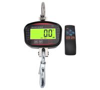 Black Industrial Crane Scale 2000kg High Accuracy Heavy Duty Digital Hanging Scale with Remote Control for Farm Industry