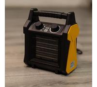 Black Industrial Electric Heater Space Heaters for Workshops Garage Heater Marco Paul Black One Size