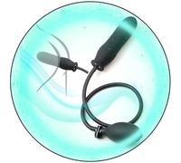 Black Inflatable Resistance Stretch Bar For Men And Women, Comfortable And Adjustable Exercise Tool Set - Q