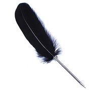 Black Ink Feather Quill Ballpoint Pen 1 Pack