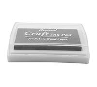 Black Ink Pad Inkpad Rubber Stamp Finger Print Craft Non-Toxic Baby Safe
