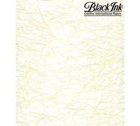Black Ink Paper Ogura Lace Natural 21X31