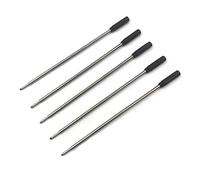 Black Ink Refills,Ballpoint Pen Refills,Replaceable Pens Refills,1mm Medium Tip,Touch Screen Stylus Pen Refills,for Crystal Filled Ballpoint Pens