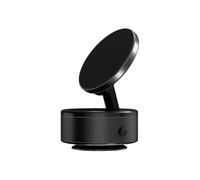 (black) Intelligent Mobile Phone Holder Double-Sided Magnetic Car Mount Black Technology Universal Adsorption Bracket Vacuum Adsorption Stable For Phone