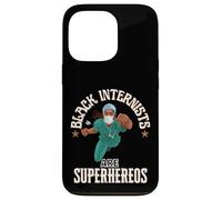 Black Internists Are Superheroes Appreciation Gift Case for iPhone 13 Pro
