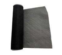 Black Invisible No-Show Mesh Stabilizer,Fusible SuperStable Cut Away Machine Embroidery Stabilizers Backing Roll(Black)