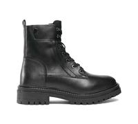 Black Iridea Booties- female- Geox- Lace-up Boots- Black- 4 UK- Shoes 4 UK