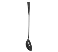 Black Iron Sewer Sludge Removal Spoon for Pipe and Sink Grates