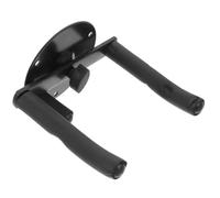 Black Iron Trumpet Wall Mount Holder, Space-Saving Instrument Rack | Sturdy Metal Construction, Easy Installation, Secure Grip Design, for Music Rooms and Studios