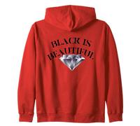 Black Is Always BeautifuL - CREATIVE COLLECTION Zip Hoodie