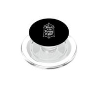 Black Is My Happy Color Gothic Moon Dark Humor Design PopSockets PopGrip for MagSafe