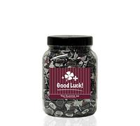Black Jack Chews 1.5kg Sweet Jar - A Personalised Gift Jar Filled with Your Favourite Retro Sweets! - Good Luck