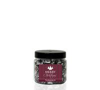 Black Jack Chews 550g Sweet Jar - A Personalised Gift Jar Filled with Your Favourite Retro Sweets! - Merry Christmas